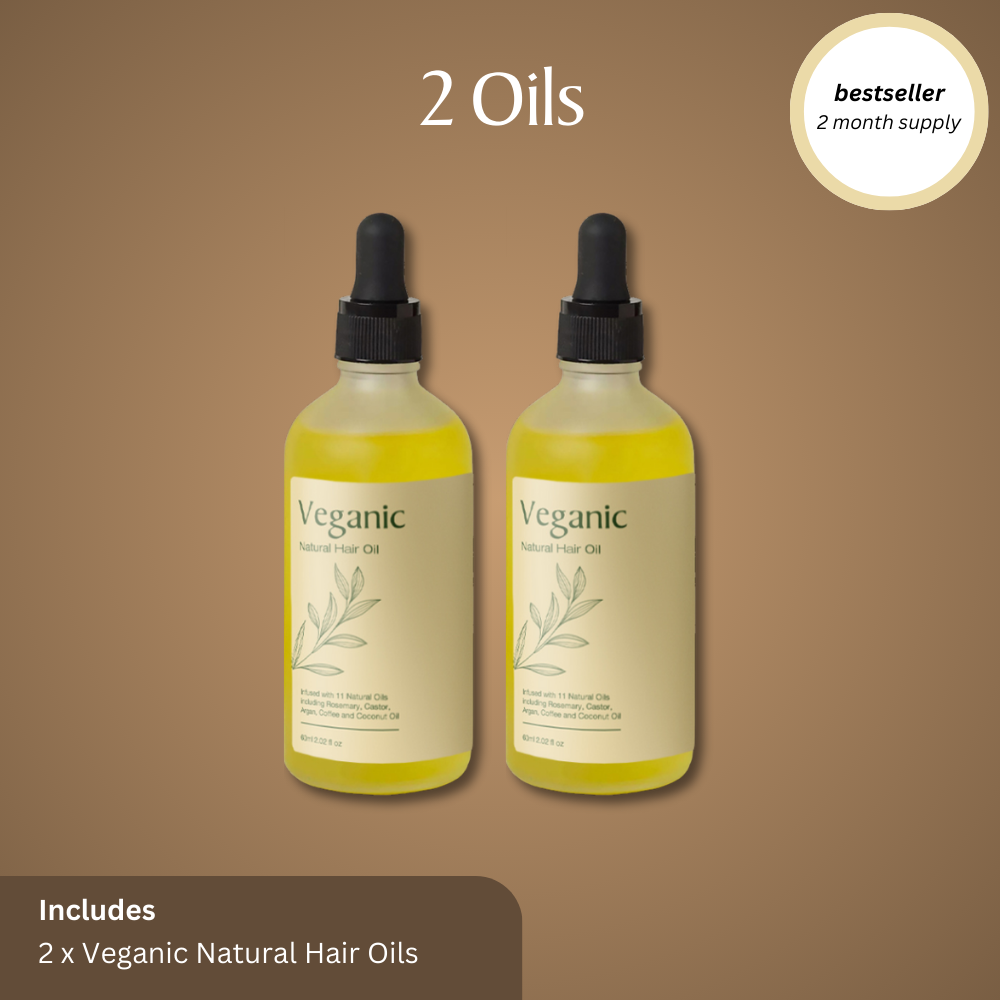Labor Day Sale - Veganic Natural Hair Growth Oil