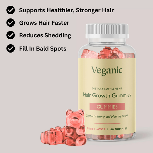 Veganic Hair Growth Gummies