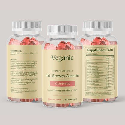 Veganic Hair Growth Gummies