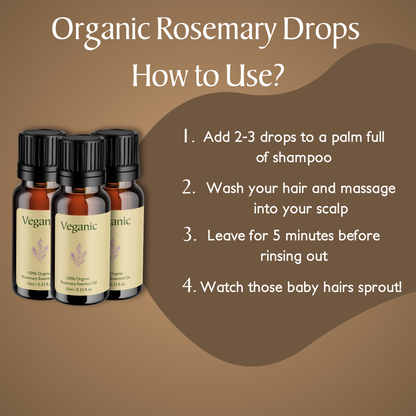 Alopecia Awareness Month Flash Sale - Veganic Natural Hair Growth Oil